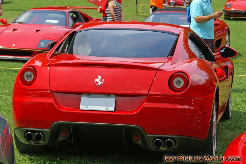 599 GTB Fiorano Rear