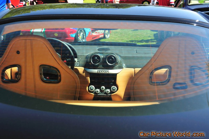 Black Ferrari 599 GTB Rear Window