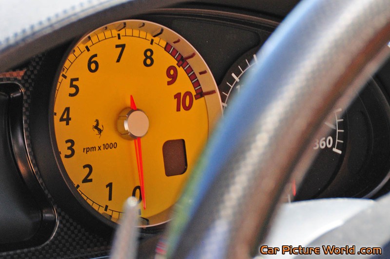 Black Ferrari 599 GTB Tach