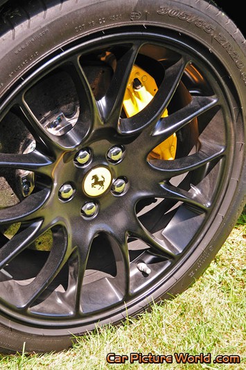 Black Ferrari 599 GTB Wheel