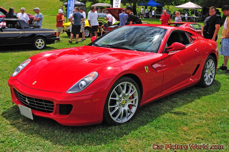 Red Ferrari 599 Front Left