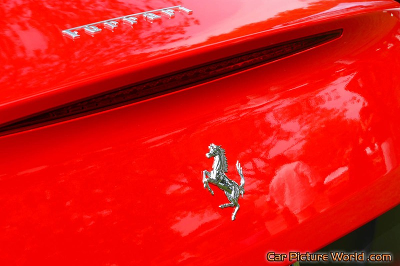 Ferrari California Rear Emblem