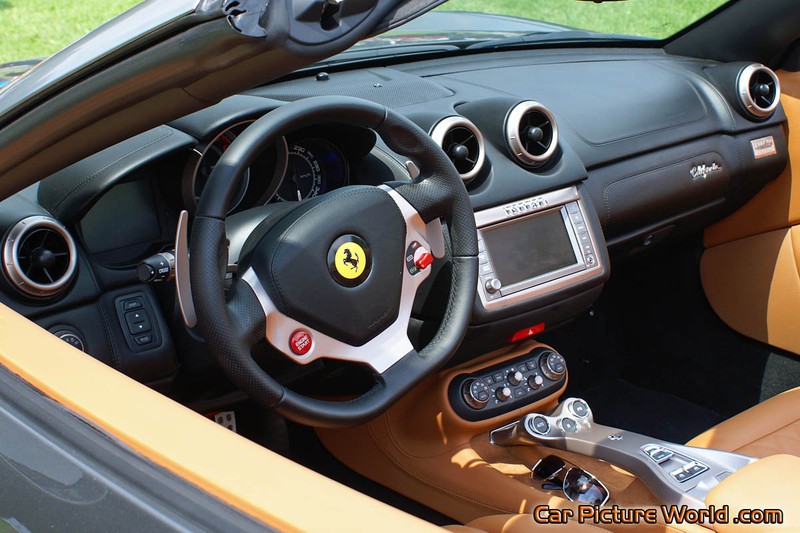 Gray Ferrari California Dash