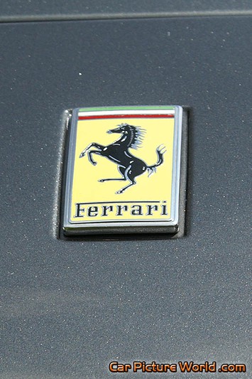 Gray Ferrari California Front Emblem