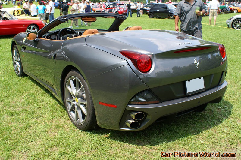 Gray Ferrari California Rear Left