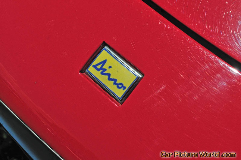 1972 246 Dino Front Badge
