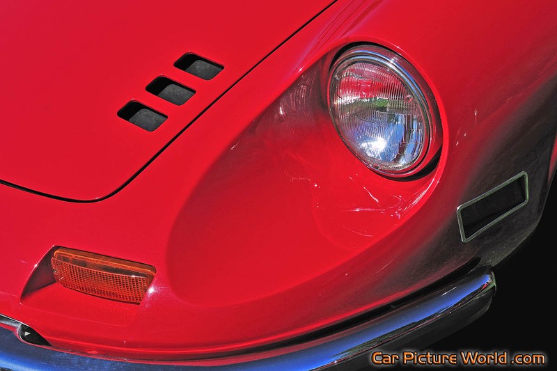 1972 246 Dino Headlight