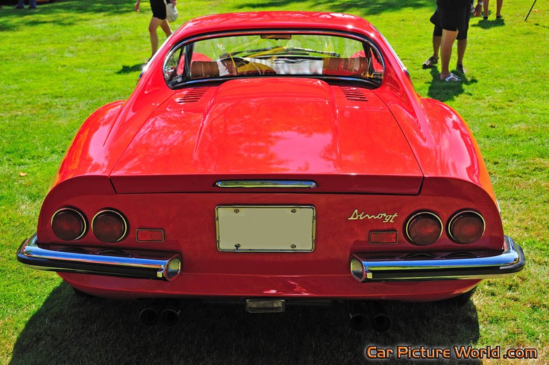 1972 246 Dino Rear