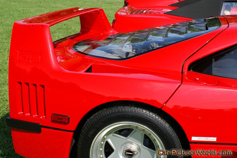 1991 Ferrari F40 Engine Hatch