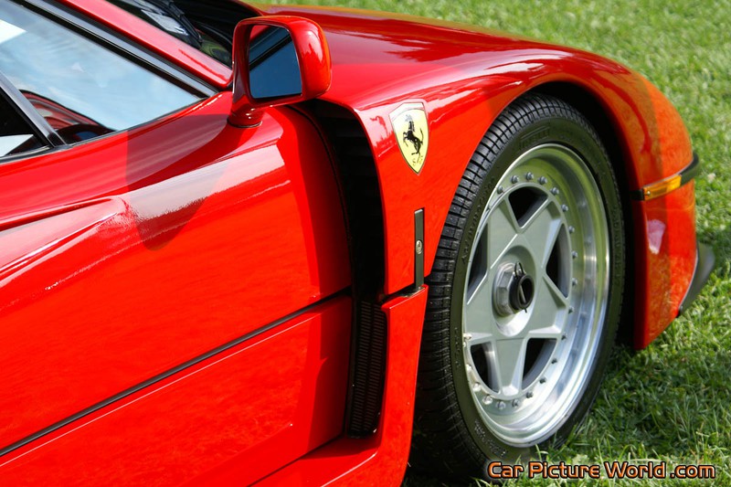 1991 Ferrari F40 Front Fender