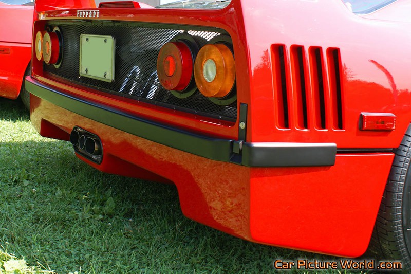 1991 Ferrari F40 Rear Bumper
