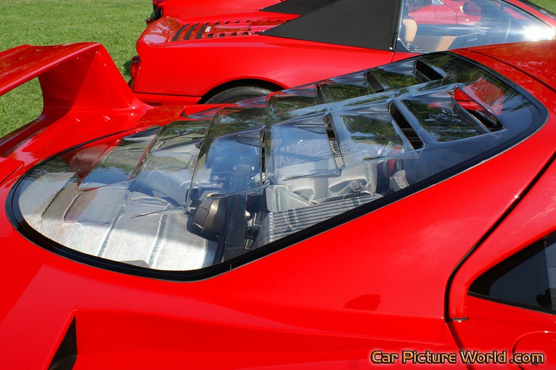 1991 Ferrari F40 Rear Window
