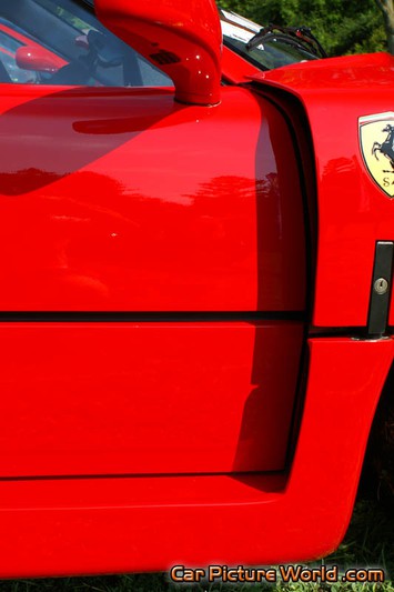 1991 Ferrari F40 Side Fender Vent