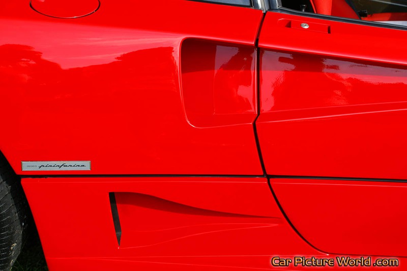 1991 Ferrari F40 Side Intakes