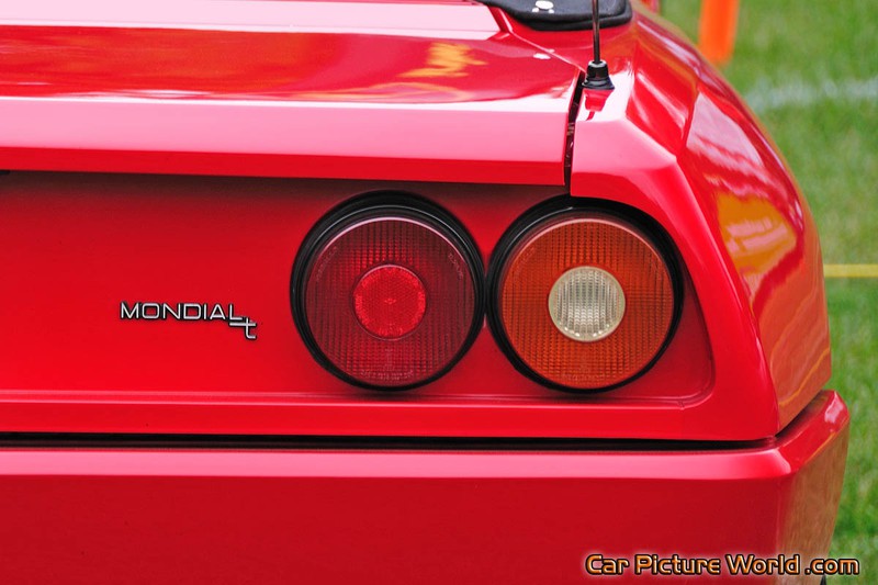 1991 Mondial T Cabriolet Rear Insignia