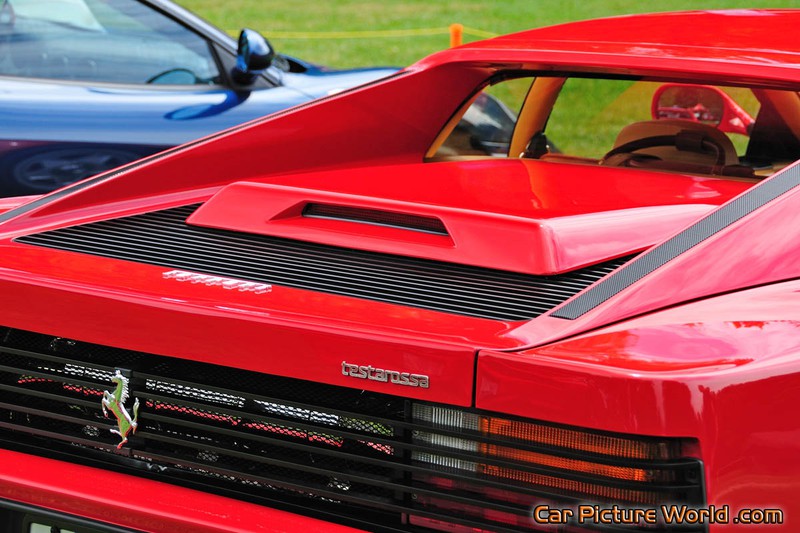 1986 Testarossa Engine Cover
