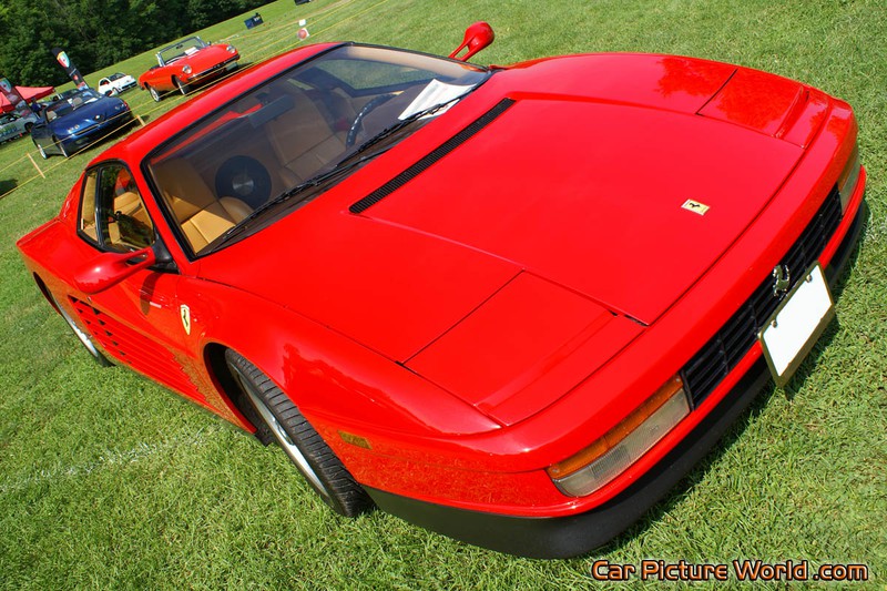 1988 Ferrari Testarossa Front Angle