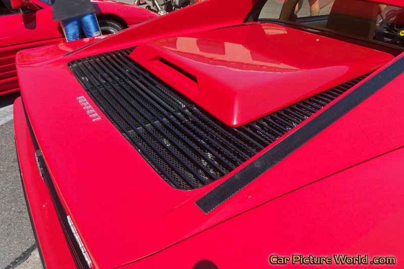 Ferrari Testarossa Engine Cover