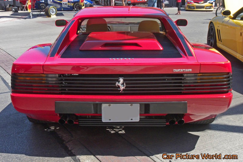 Ferrari Testarossa Rear