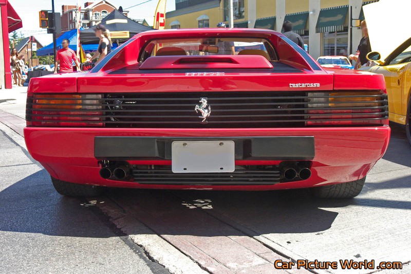 Ferrari Testarossa Rear Low