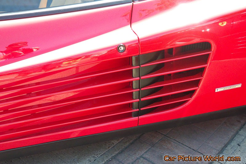 Ferrari Testarossa Side Intake Strakes