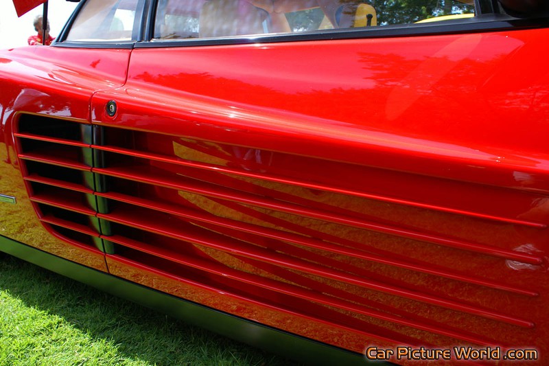 Testarossa Side Intake Strakes