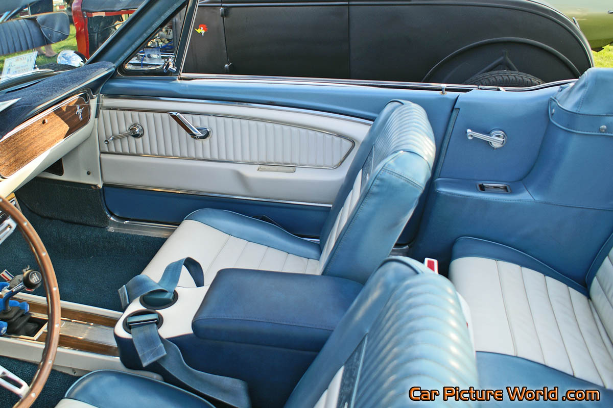 1965 Convertible Mustang Interior