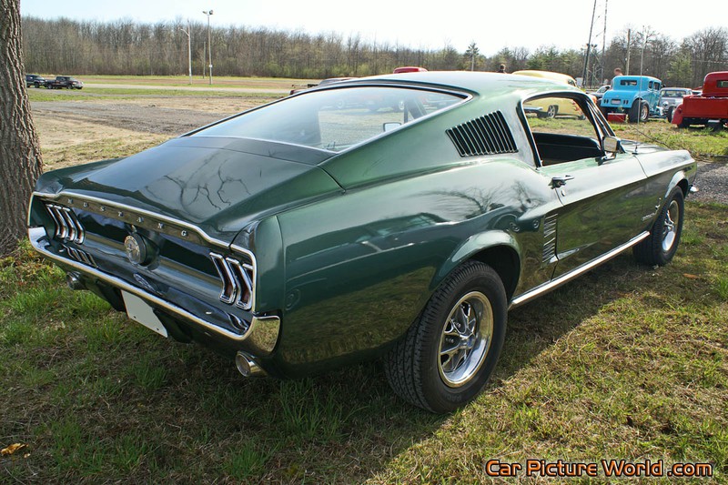 1967 Mustang Fastback Rear Right
