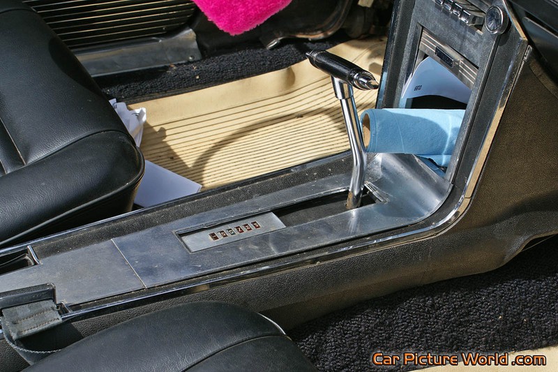 1967 Mustang GTA Convertible Console