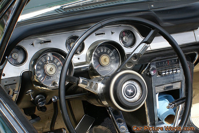 1967 Mustang GTA Convertible Dash