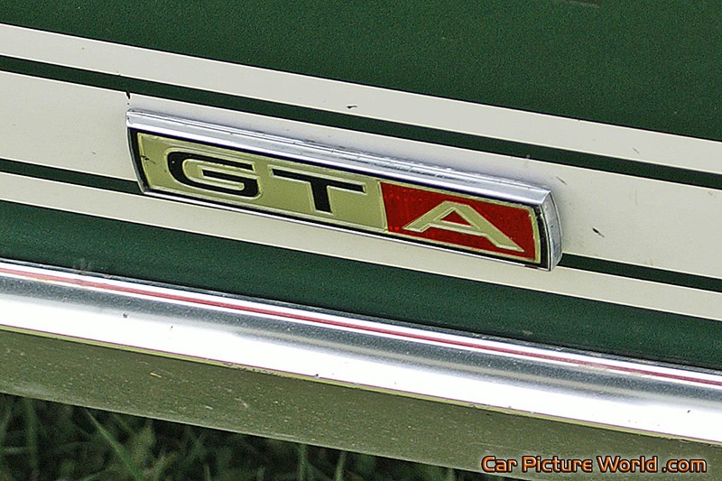 1967 Mustang GTA Convertible Fender Badge