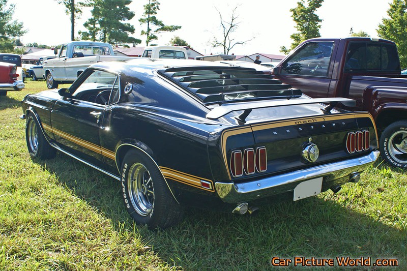 1969 Mustang Mach 1 Rear Left