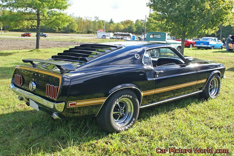 1969 Mustang Mach 1 Rear Right