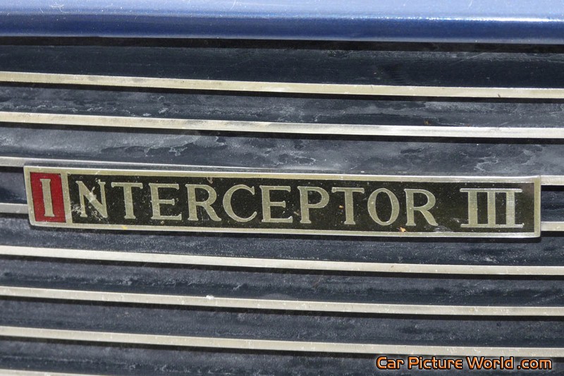 1974 Jensen Interceptor III Grill Emblem
