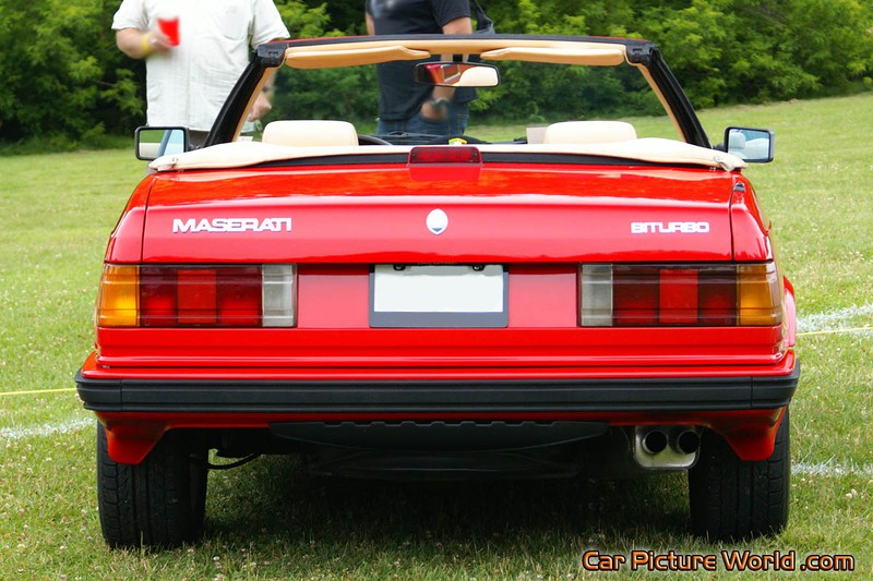 1986 Biturbo Zagato Rear