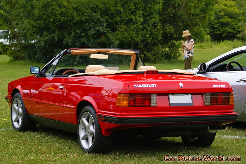 1986 Biturbo Zagato Rear Left