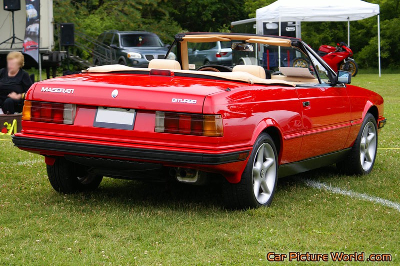 1986 Biturbo Zagato Rear Right