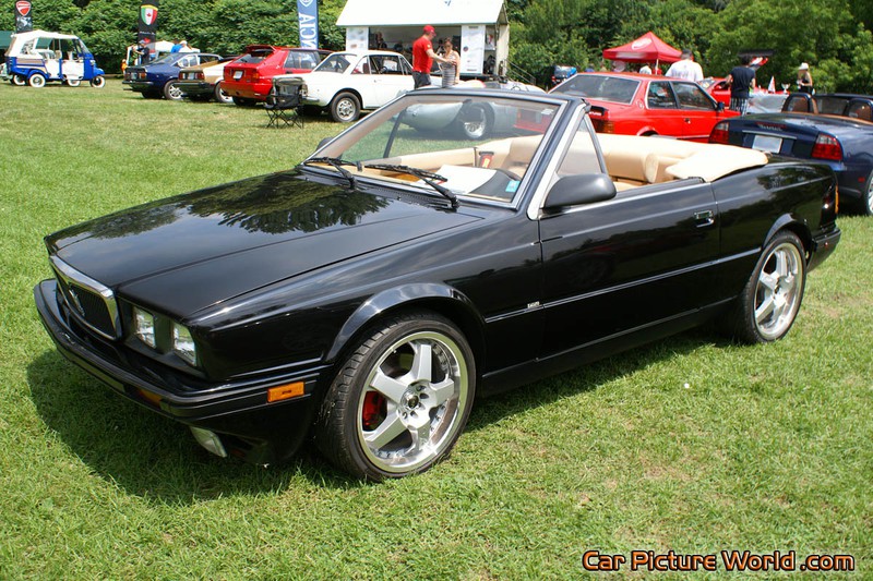 Black Biturbo Spyder