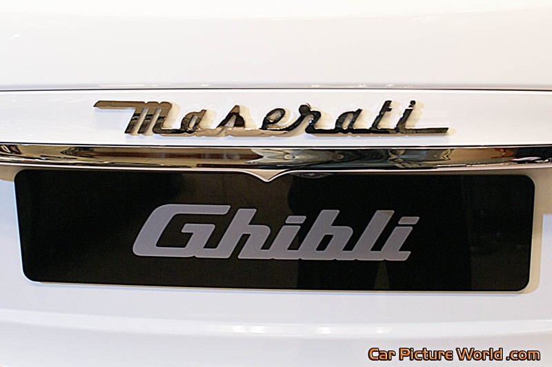 2014 Maserati Ghibli S Q4 Rear Logo