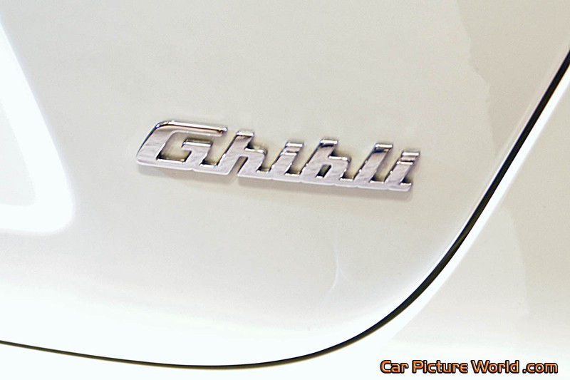 2014 Maserati Ghibli S Q4 Rear Name Plate