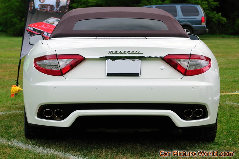 2011 GranTurismo S Convertible Rear