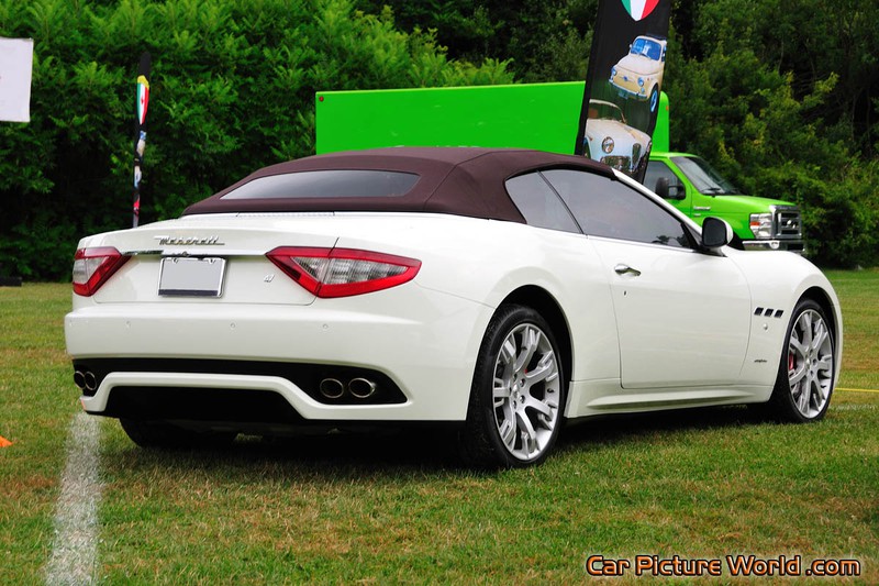2011 GranTurismo S Convertible Rear Right