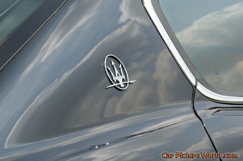 2011 Maserati Quattroporte Roof Pillar Emblem