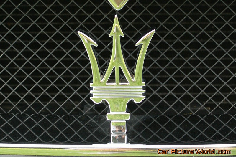 2002 Maserati Spyder Grill Emblem