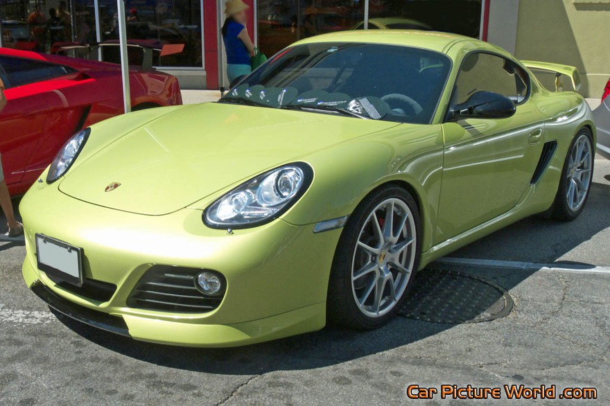 Picture of a Porsche Cayman R