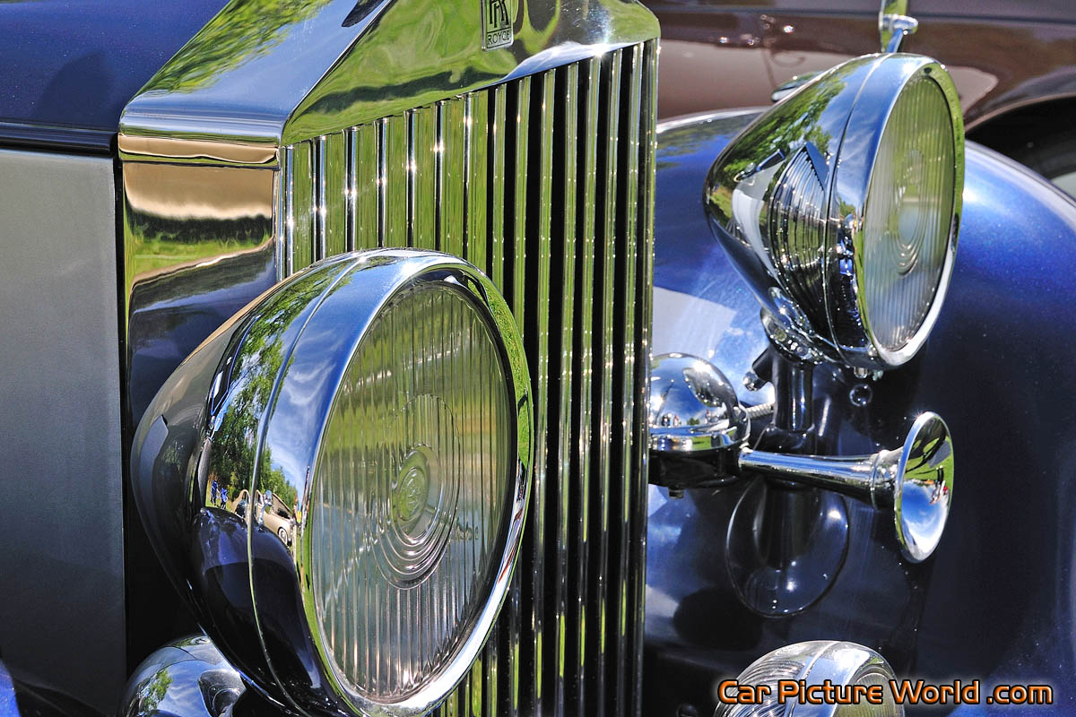 1937 Rolls Royce 25/30 Headlights