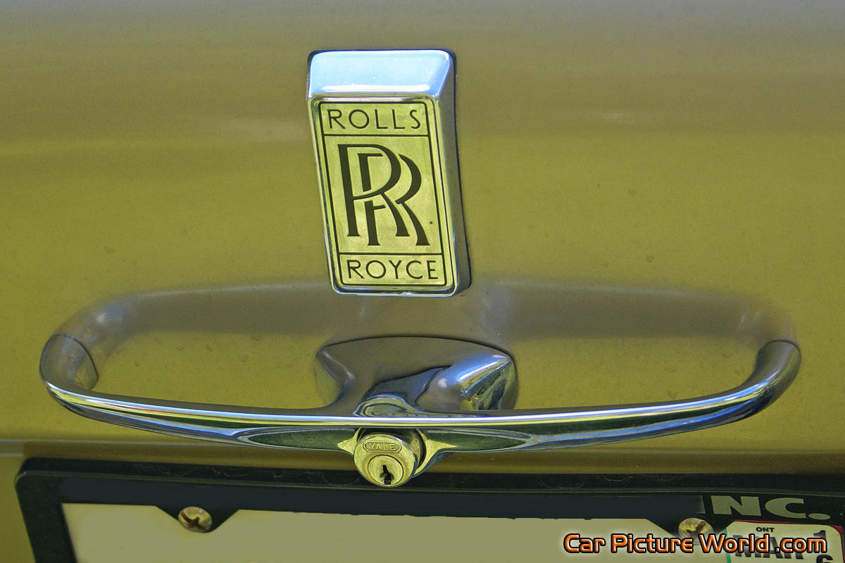 1970 Rolls Royce Silver Shadow Trunk Badge